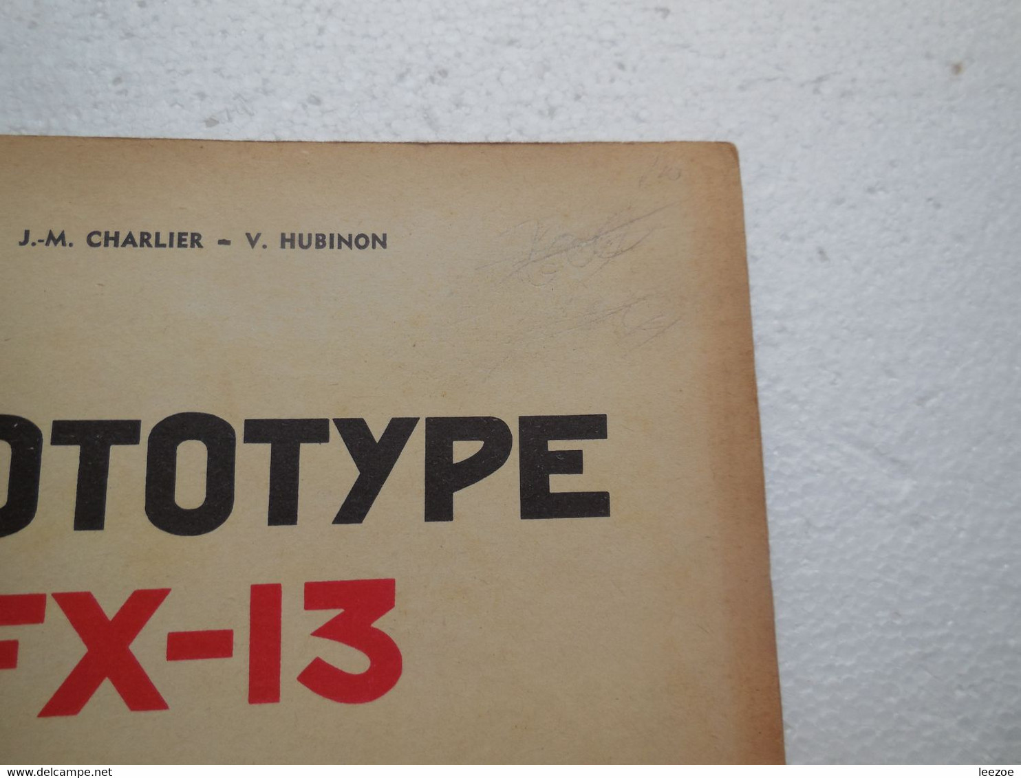 EO BD Buck Danny 24. Prototype FX-13, Jean-Michel Charlier Et Victor Hubinon  Chez Dupuis - 1961.N5..4..24 - Biggles