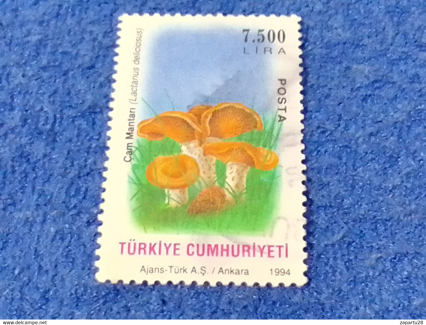 TÜRKEY--1990- 00  -      7500TL      DAMGALI - Used Stamps