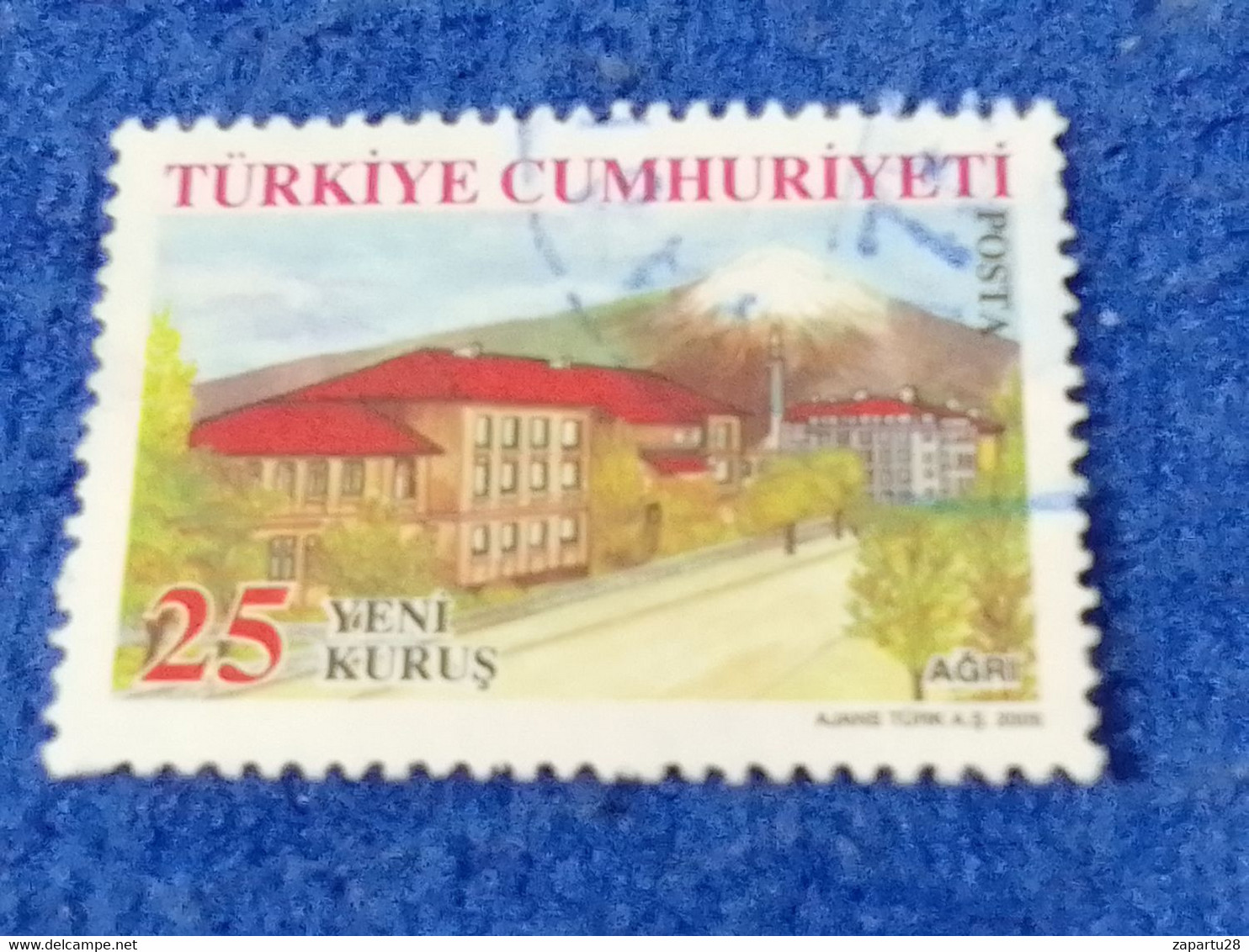 TÜRKEY--2000- 10  - 25YK      DAMGALI - Used Stamps
