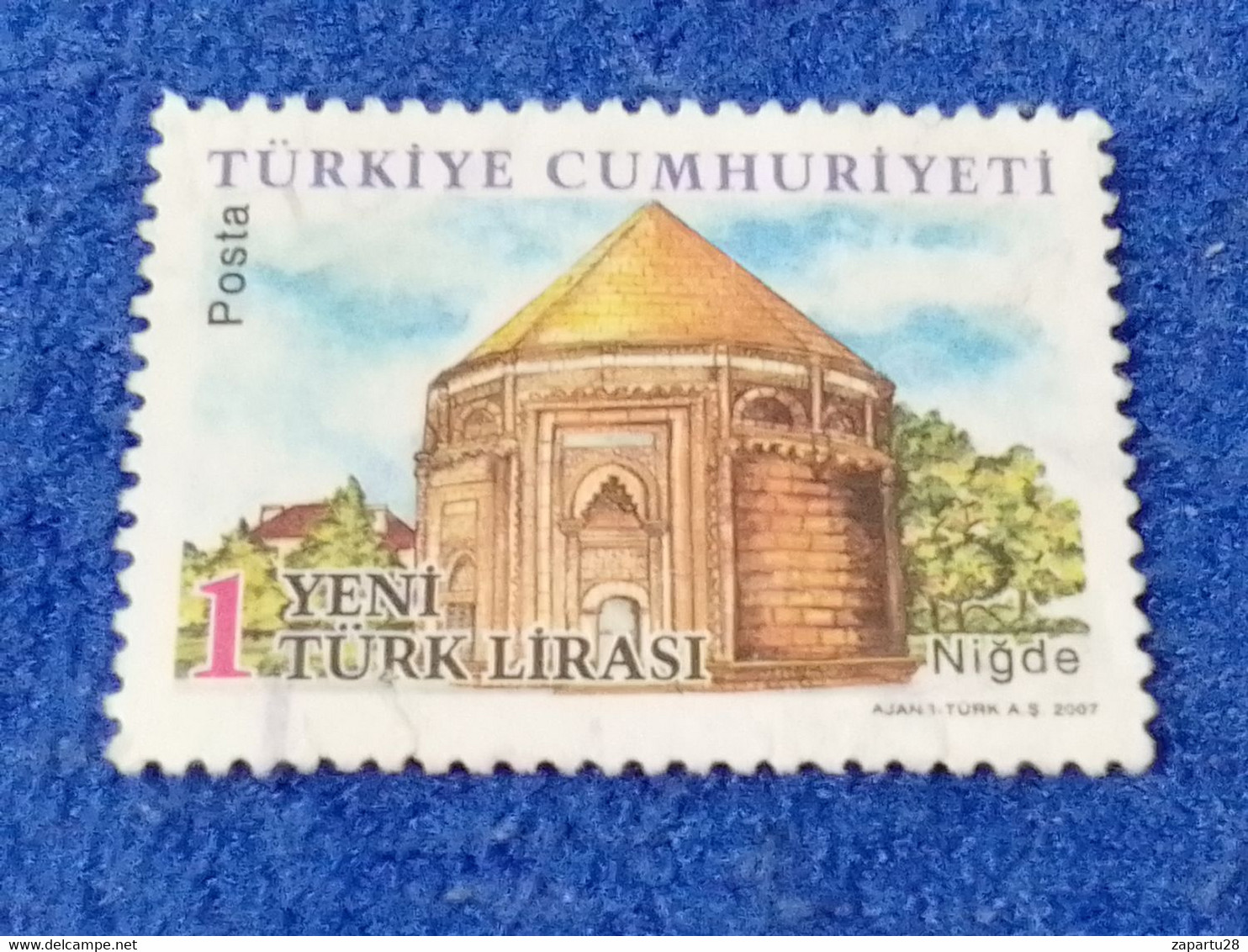 TÜRKEY--2000- 10  - 1YTL      DAMGALI - Used Stamps