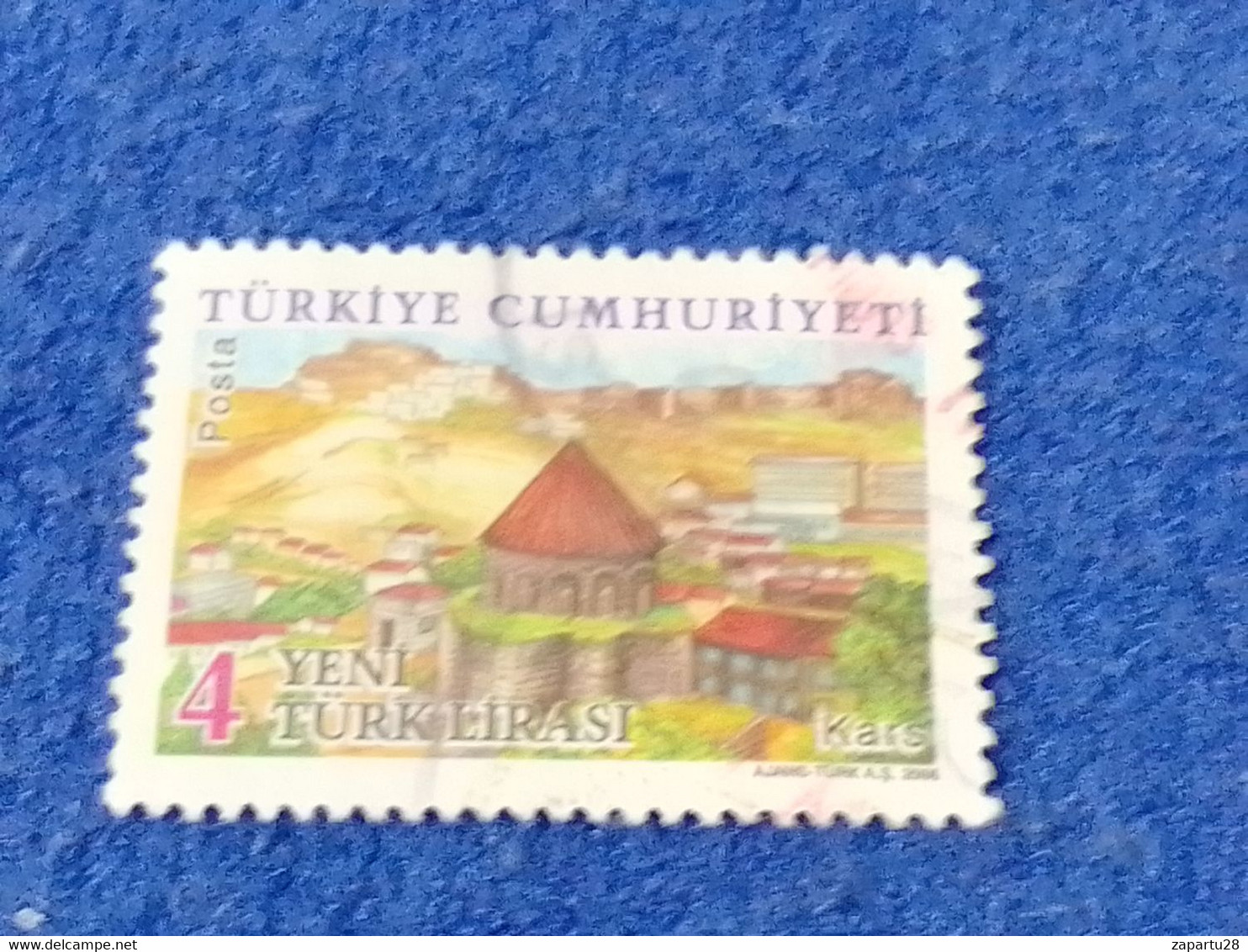 TÜRKEY--2000- 10  - 4YTL      DAMGALI - Usados