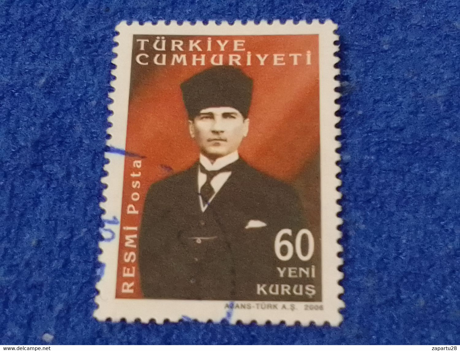 TÜRKEY--2000- 10  - 60YK    DAMGALI - Used Stamps