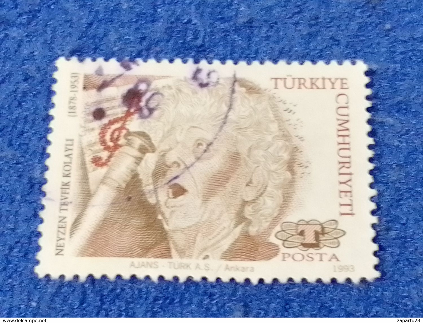 TÜRKEY--2000- 10  - (T)  TL   DAMGALI - Used Stamps