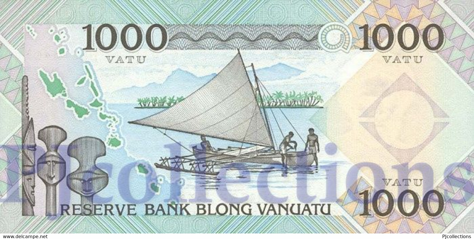 VANUATU 1000 VATU 2002 PICK 10a UNC - Vanuatu