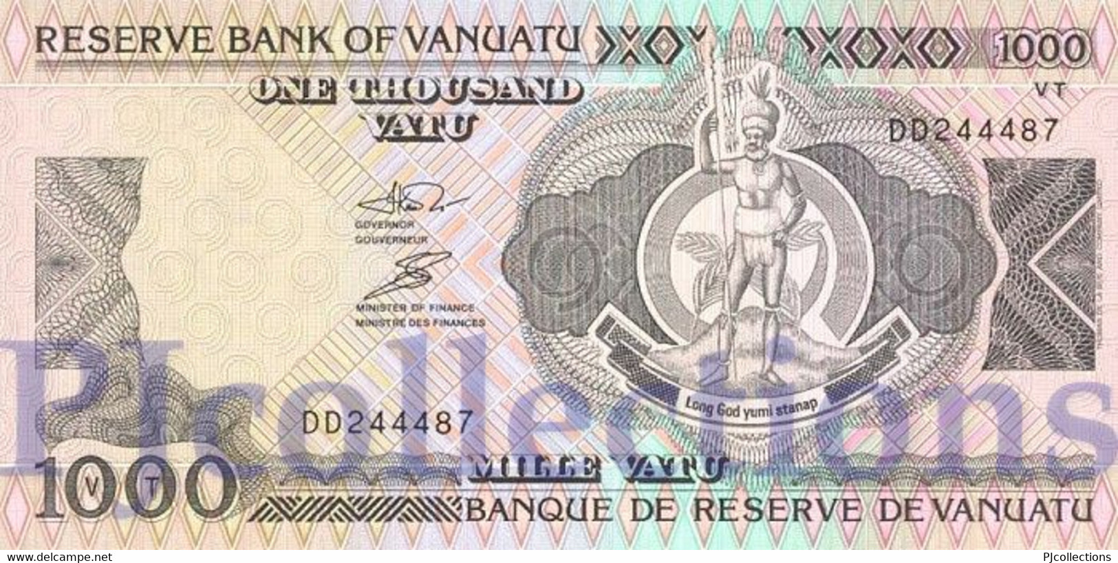 VANUATU 1000 VATU 2002 PICK 10a UNC - Vanuatu