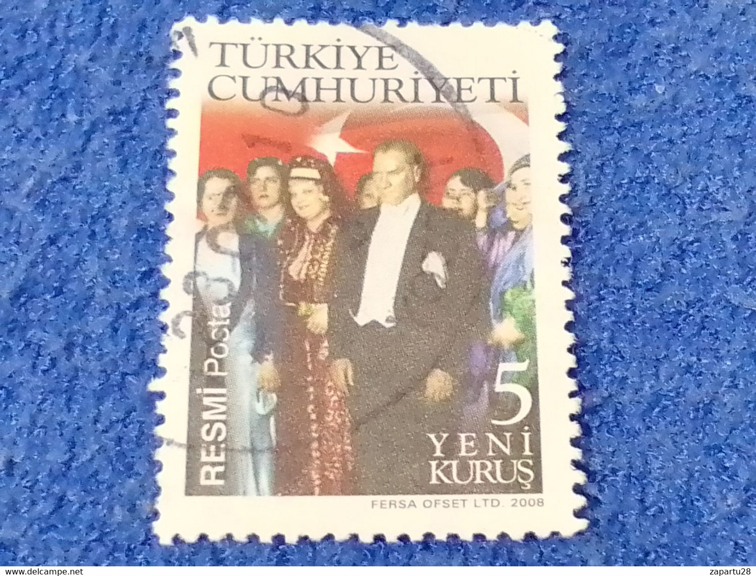 TÜRKEY--1990- 00  - 5YK  DAMGALI - Usati