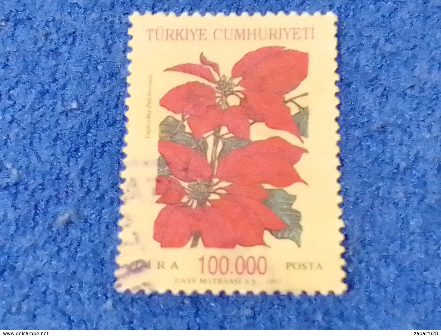 TÜRKEY--1990- 00  -   100 000L  DAMGALI - Used Stamps