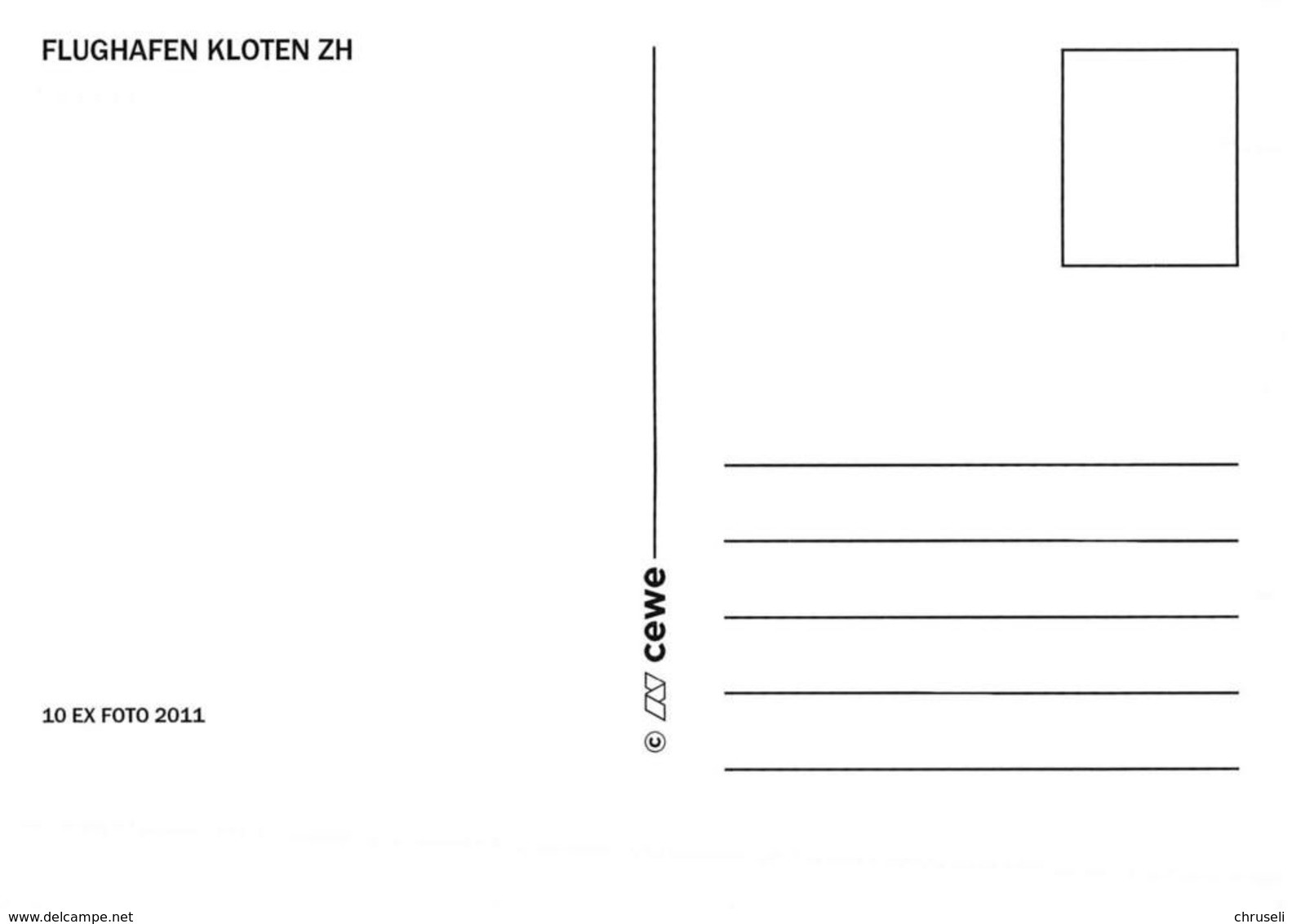 Kloten 3 Bild  Postauto H  Limitierte Auflage! - Kloten