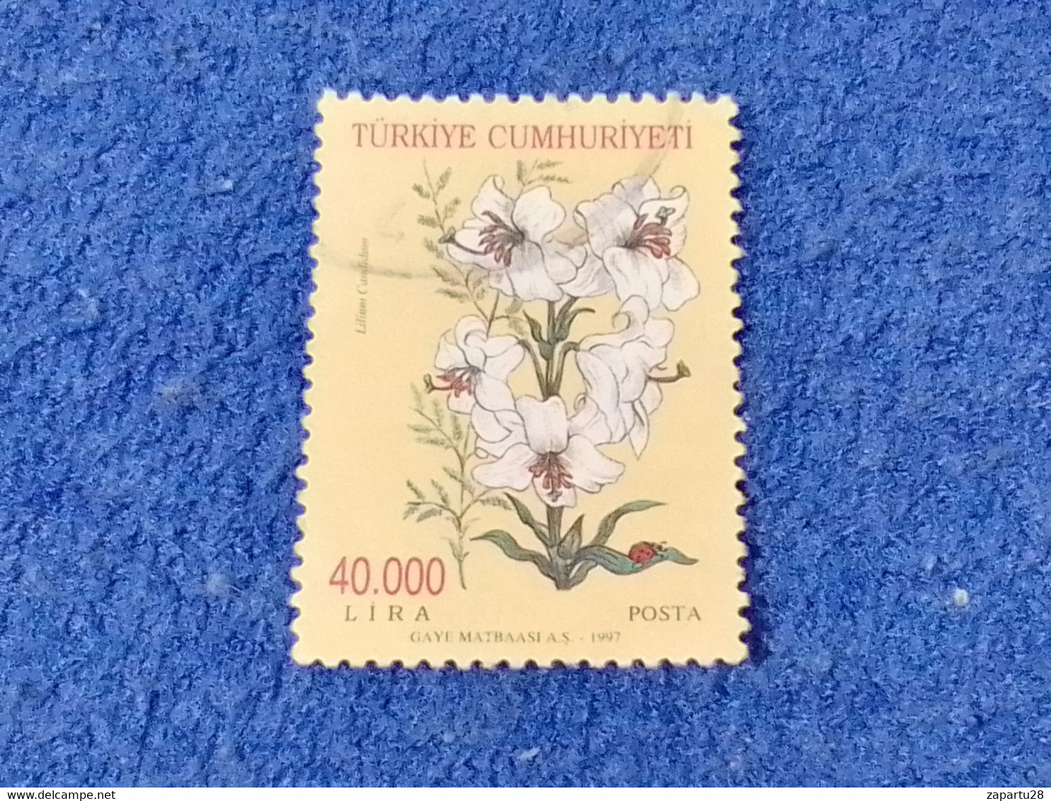 TÜRKEY--2000- 10  -   40 000L  DAMGALI - Used Stamps