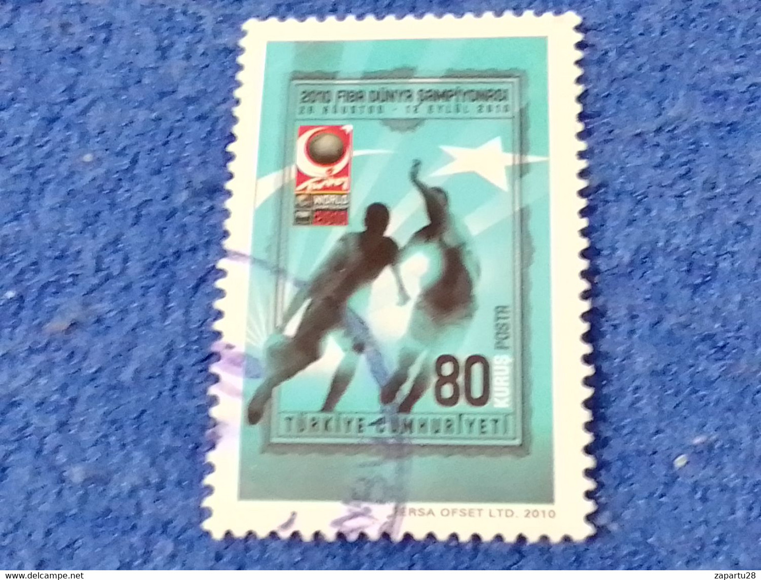 TÜRKEY--2000- 10  -   80KL  DAMGALI - Used Stamps