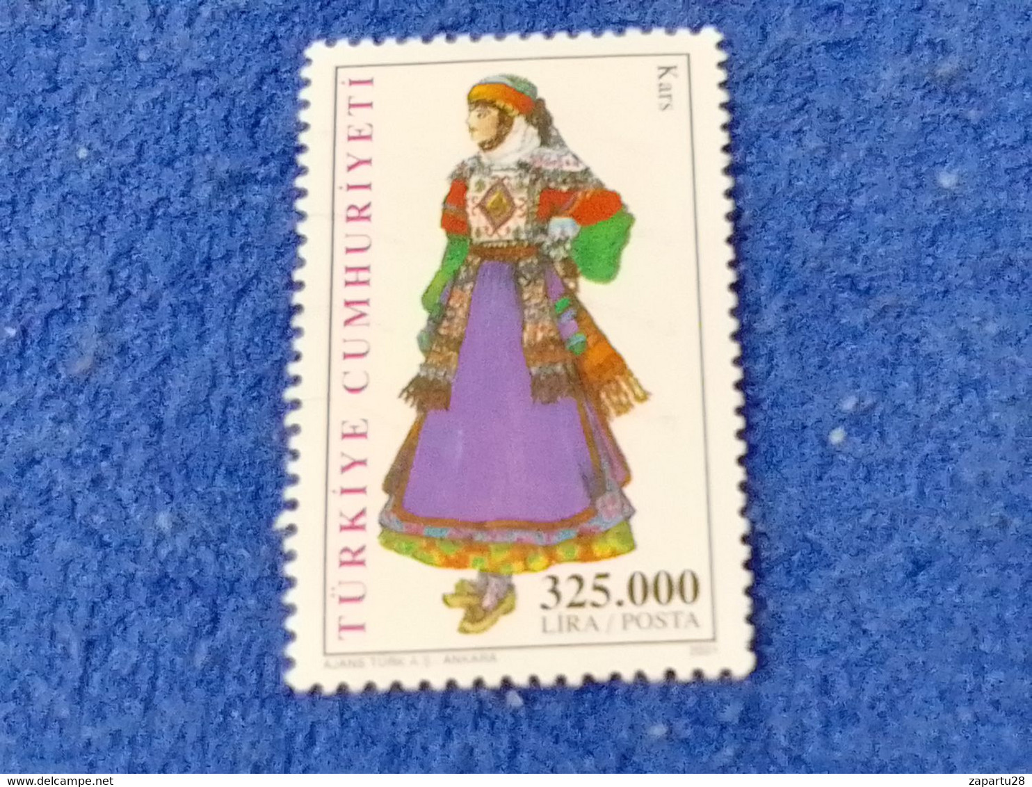 TÜRKEY--2000- 10  -  325 000L  DAMGALI - Used Stamps