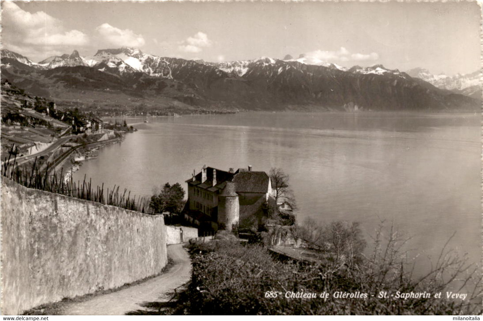 Chateau De Glerolles - St. Saphorin Et Vevey (685) - Saint-Saphorin