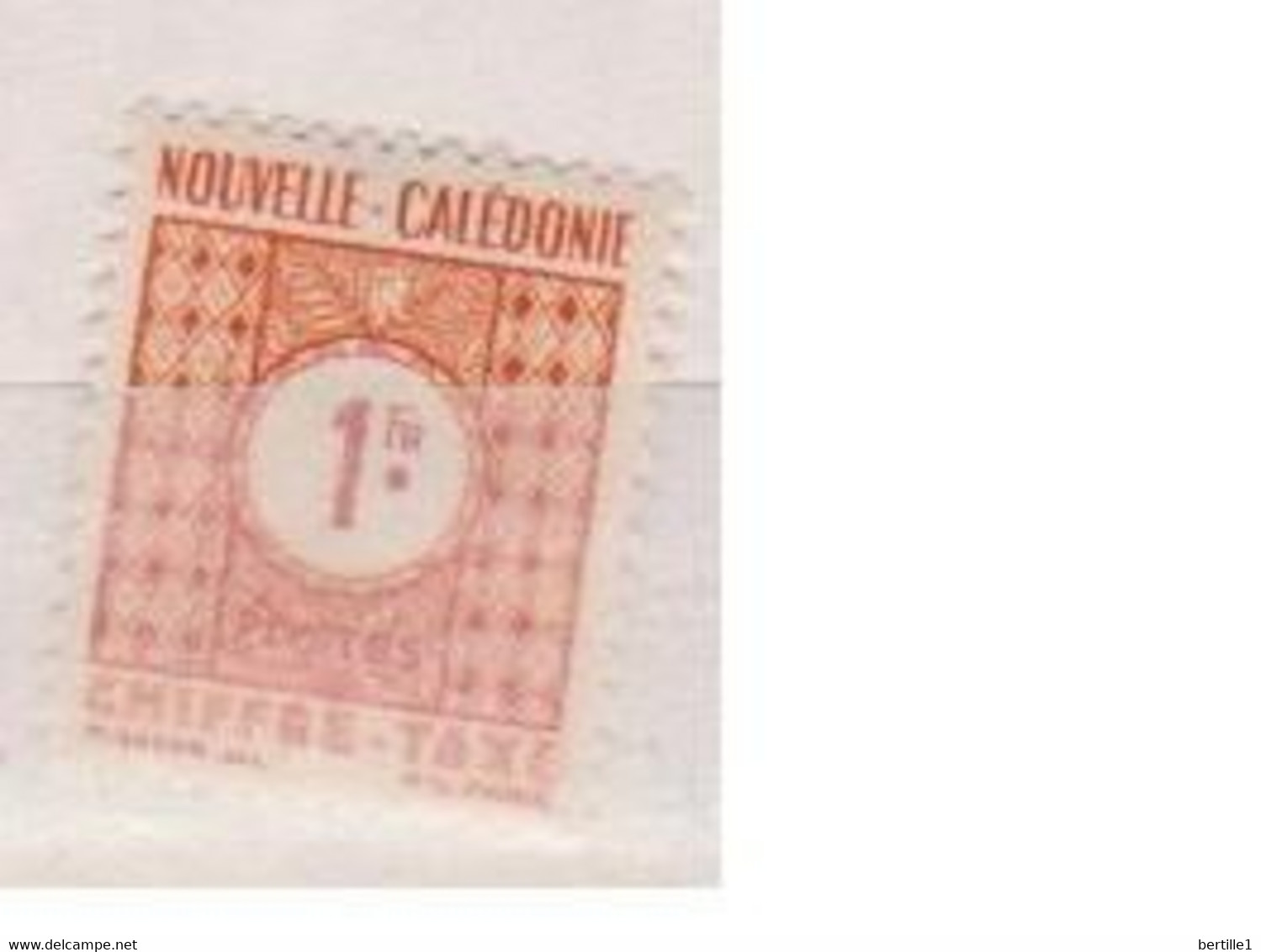 NOUVELLE CALEDONIE          N° YVERT  :  TAXE 42  NEUF SANS CHARNIERES   ( NSCH   02/19  ) - Portomarken