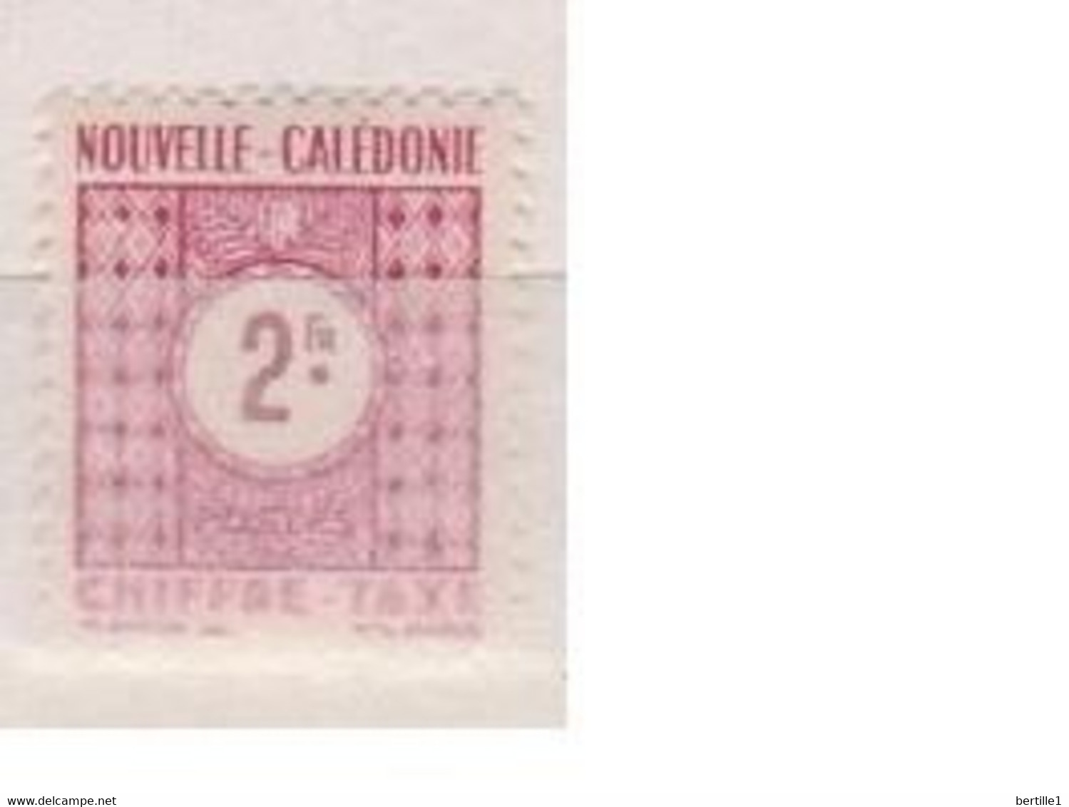NOUVELLE CALEDONIE          N° YVERT  :  TAXE 43 NEUF SANS CHARNIERES   ( NSCH   02/19  ) - Postage Due