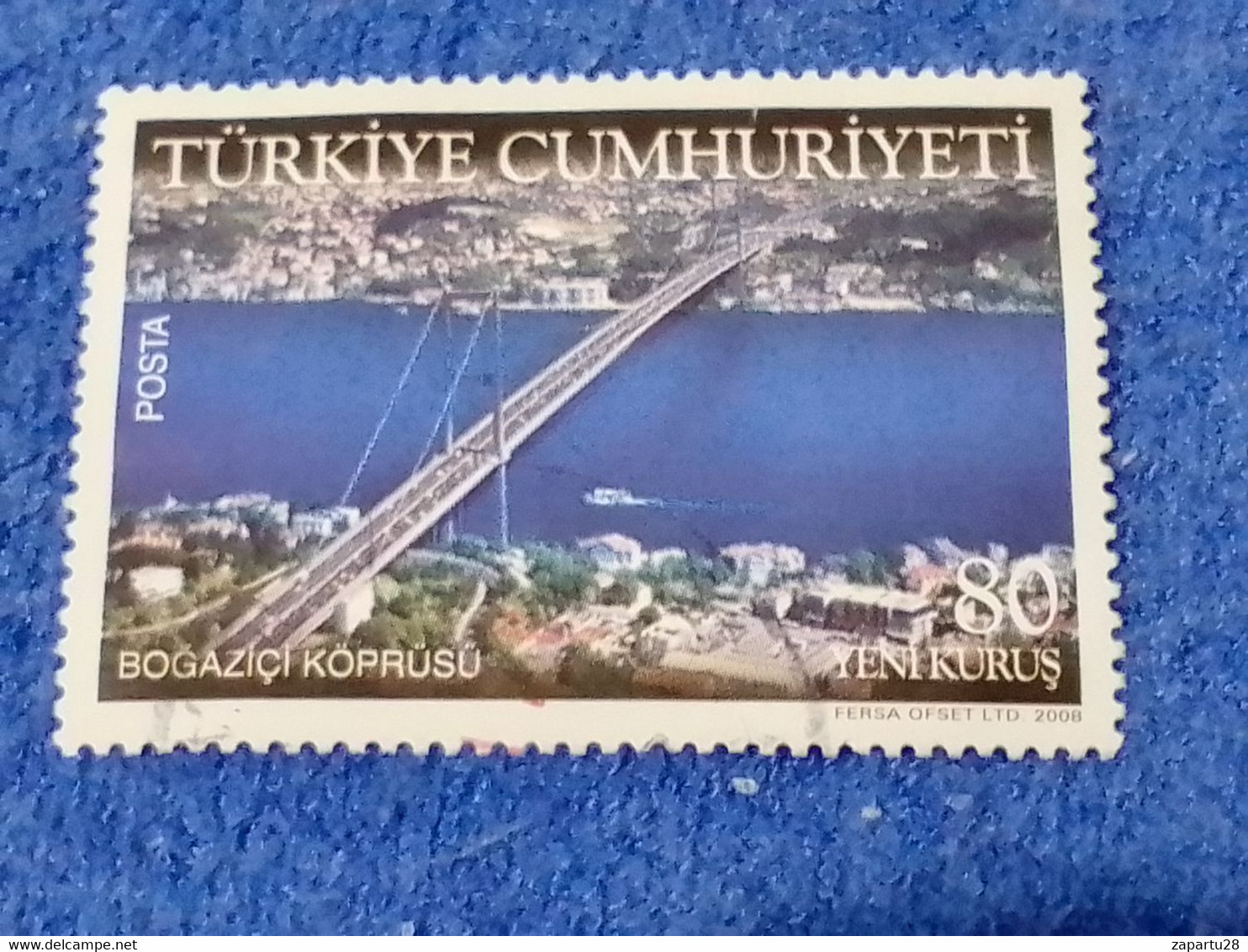 TÜRKEY--2010- 20  -80K DAMGALI - Used Stamps