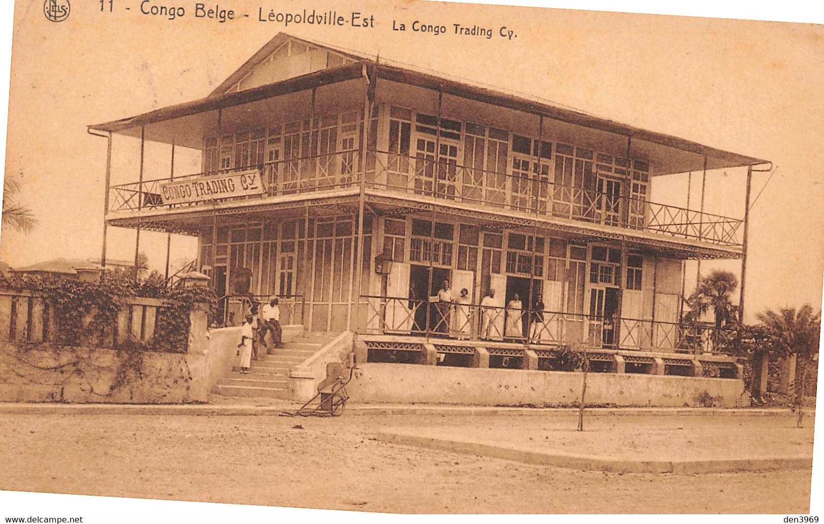 Afrique - CONGO Belge - Léopoldville-Est - La Congo Trading Cy - Voyagé 1927 (voir Les 2 Scans) - Kinshasa - Léopoldville