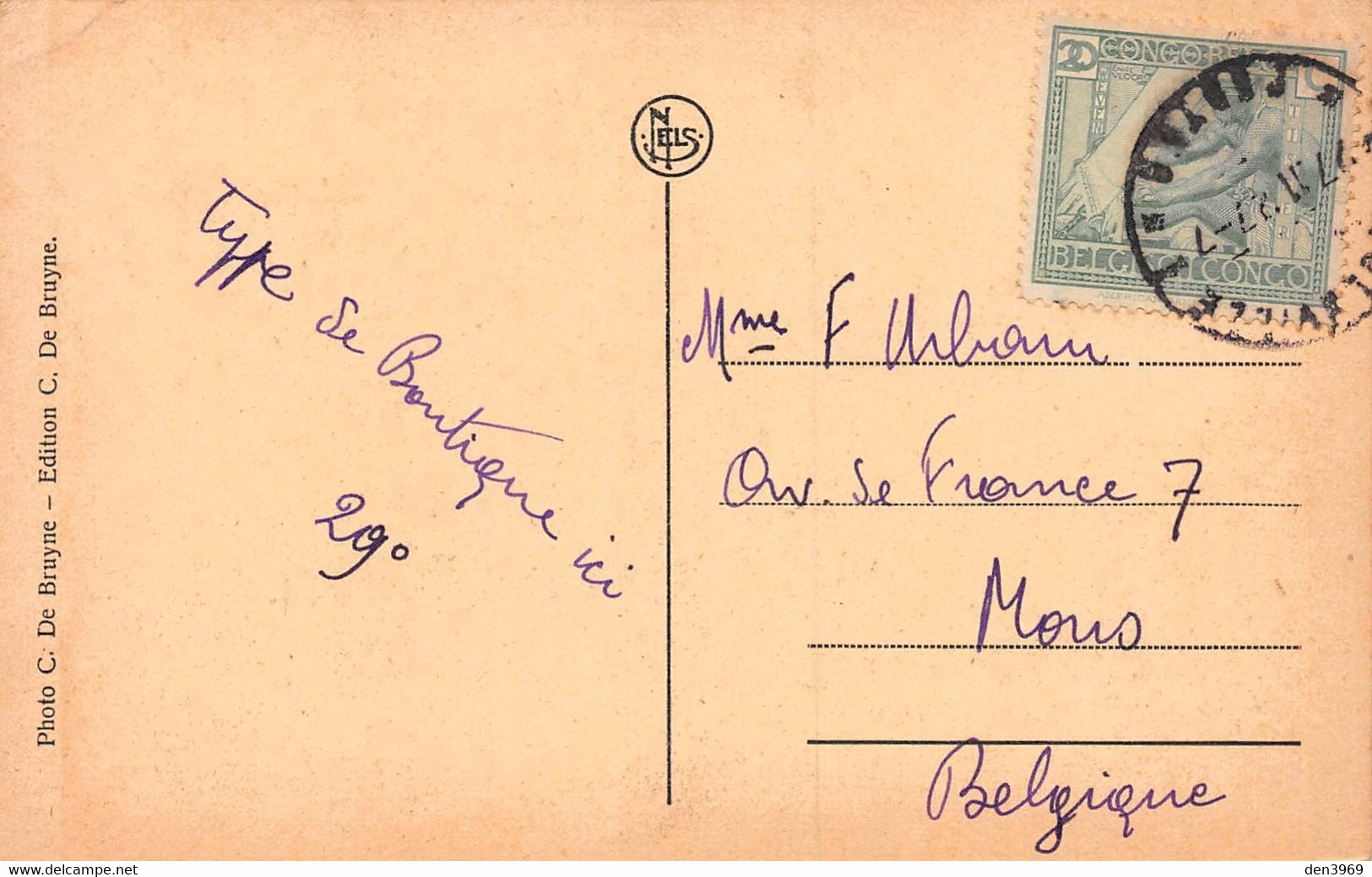 Afrique - CONGO Belge - Léopoldville-Est - La Congo Trading Cy - Voyagé 1927 (voir Les 2 Scans) - Kinshasa - Leopoldville (Leopoldstadt)