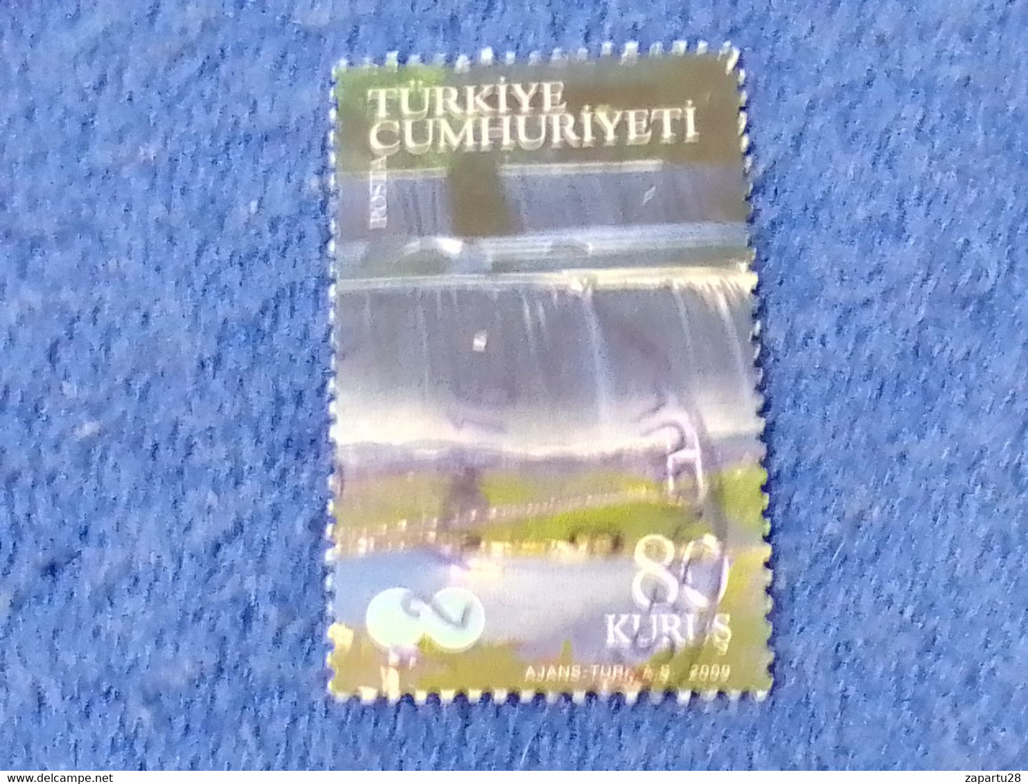 TÜRKEY--2000- 100   80K DAMGALI - Used Stamps