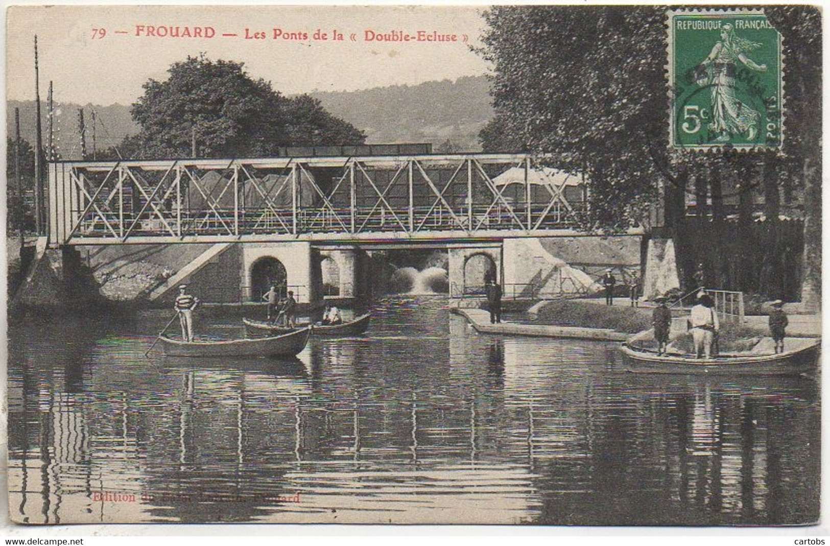 54 FROUARD  Les Ponts De La "Double Ecluse" - Frouard