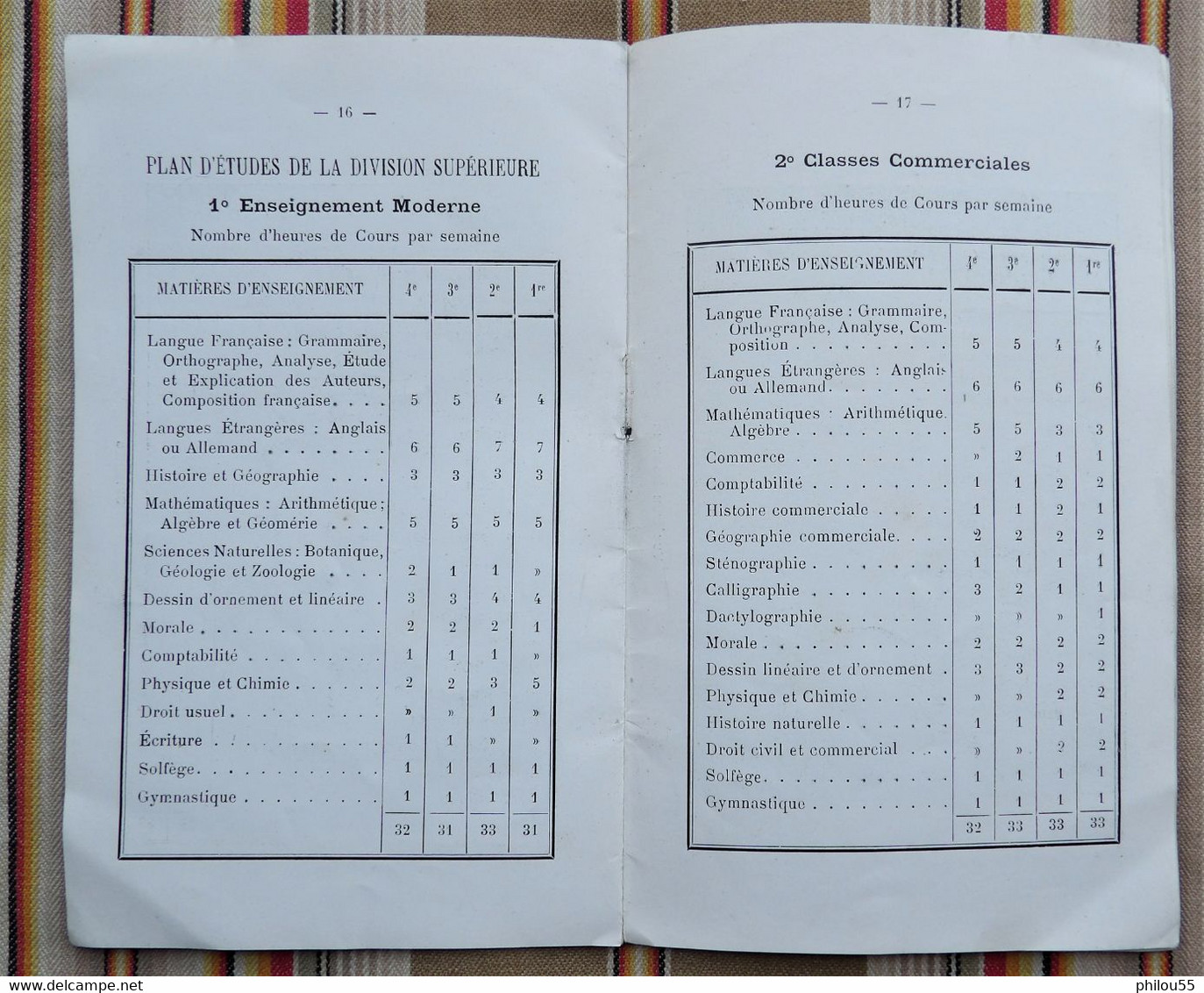 PENSIONNAT DE PASSY 75 PARIS 16e 1934 PASSY FROYENNES Conditions d'Admission