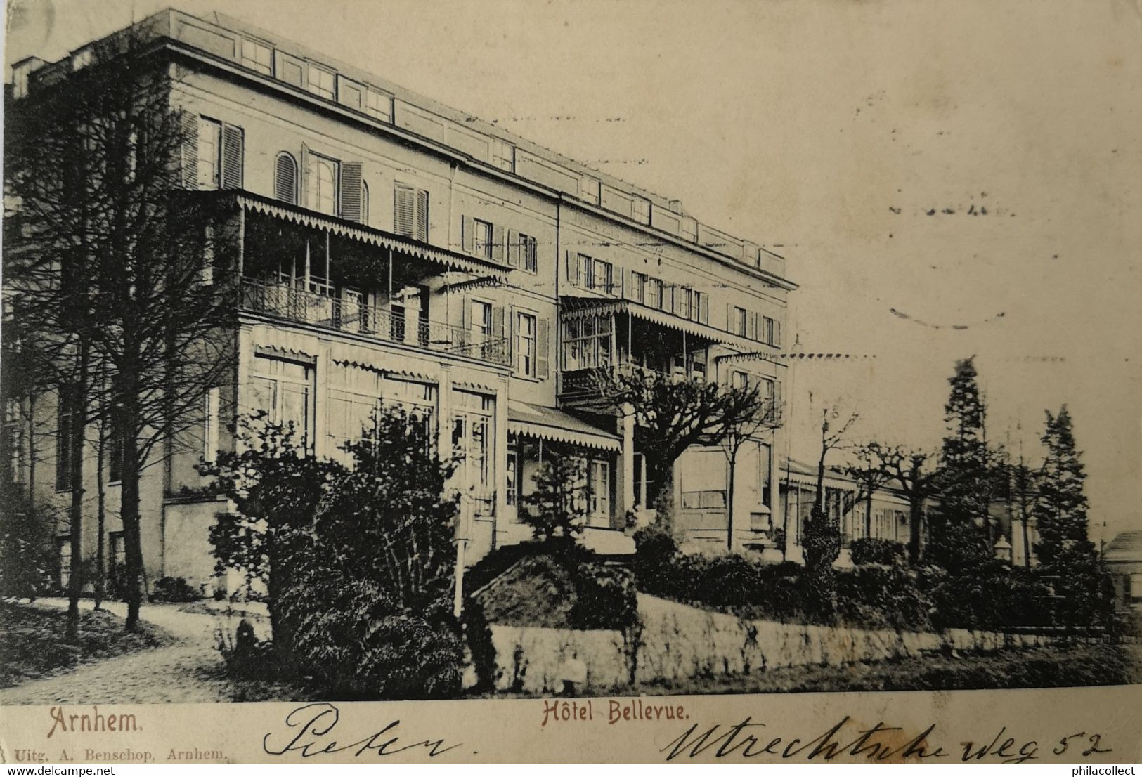 Arnhem // Hotel Bellevue 1908 - Arnhem