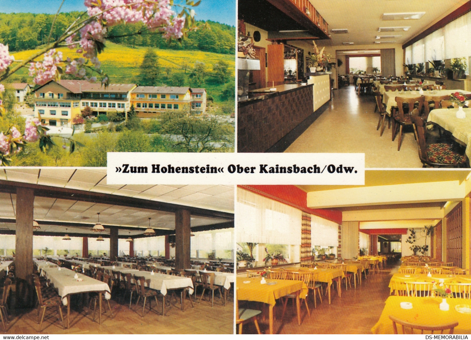 Reichelsheim Ober Kainsbach Odenwald - Gasthaus Cafe Pension "Zum Hohenstein" - Odenwald