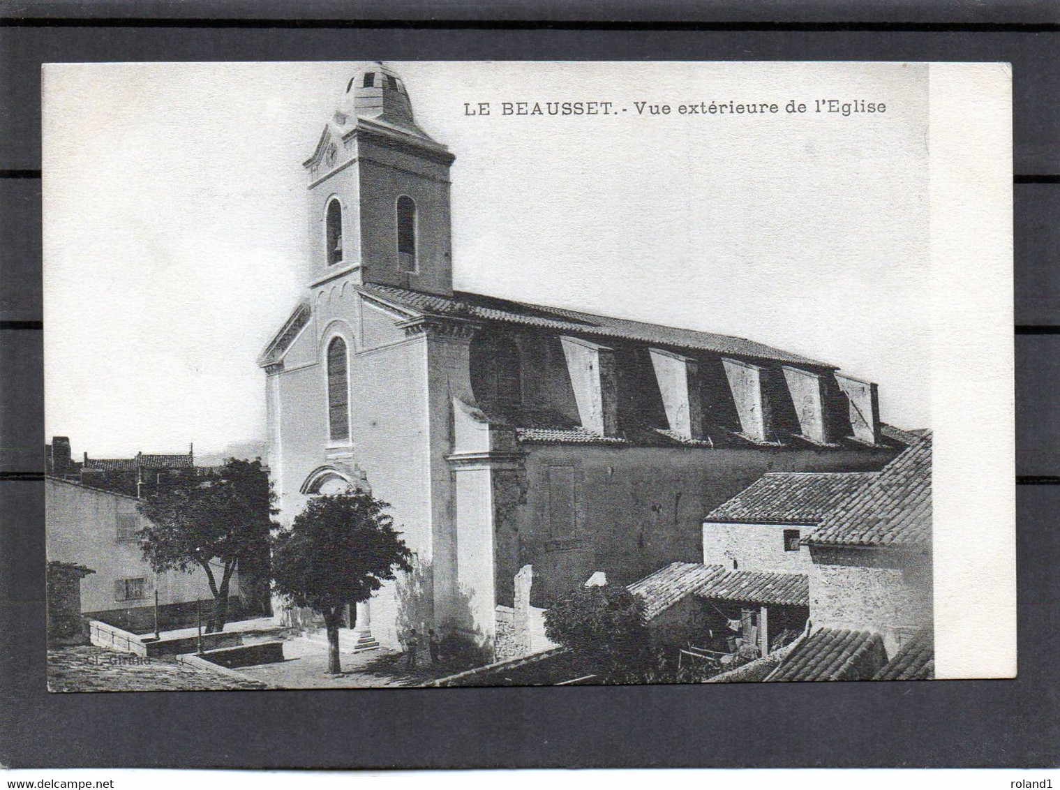 Le Beausset - Vue Extérieure De L'église.( Cliché Giraud ). - Le Beausset