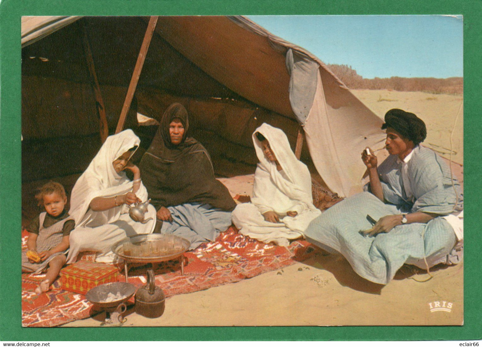 La Mauritanie, En Forme Longue La République Islamique De Mauritanie,LA VIE SOUS LA TENTE EDIT IRIS N° 5969 - Mauritania