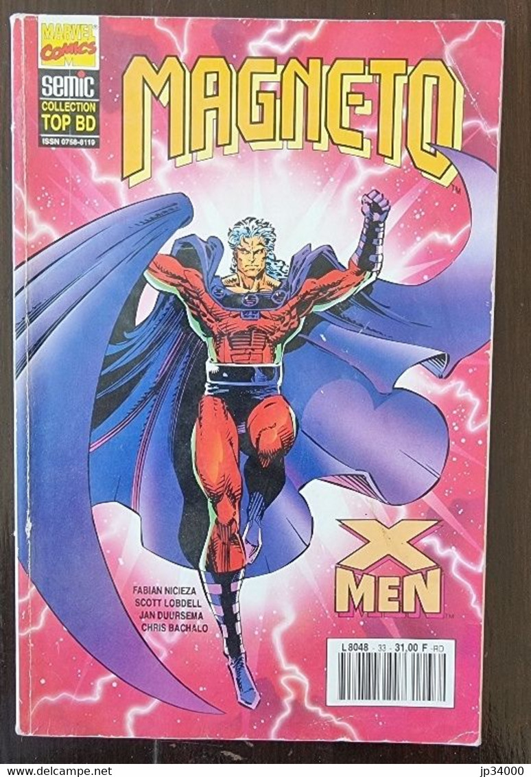 MAGNETO. X-men - Collection Top BD N°33 (Marvel Comics Semic) - Top BD