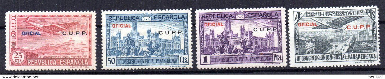 Sellos  Nº 632hpp/35hpp España - Errors & Oddities