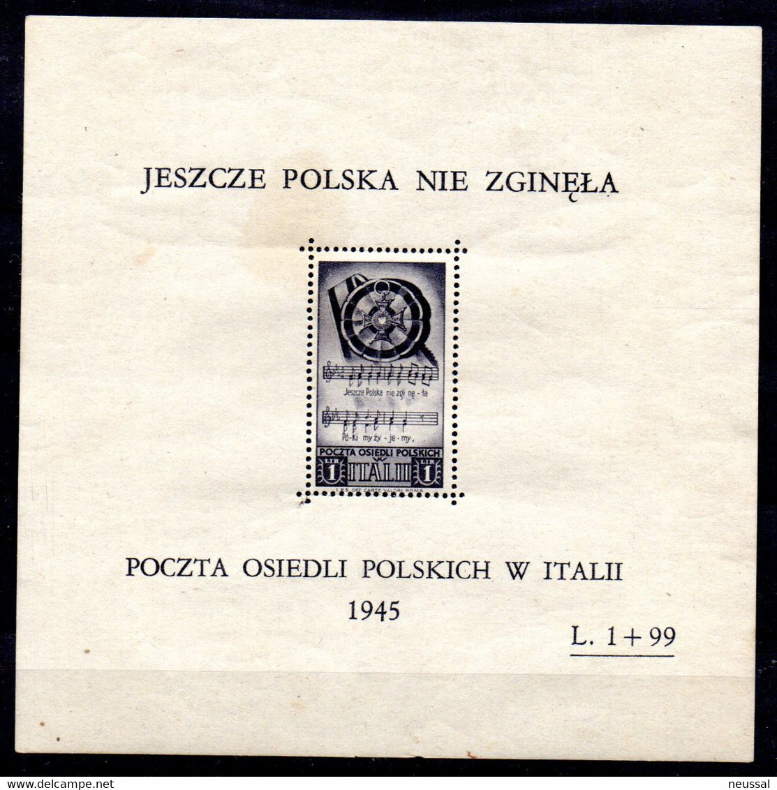 Italian World War Ocupation Issues Polish Corps In Italy-corpo Polacco - Altri & Non Classificati