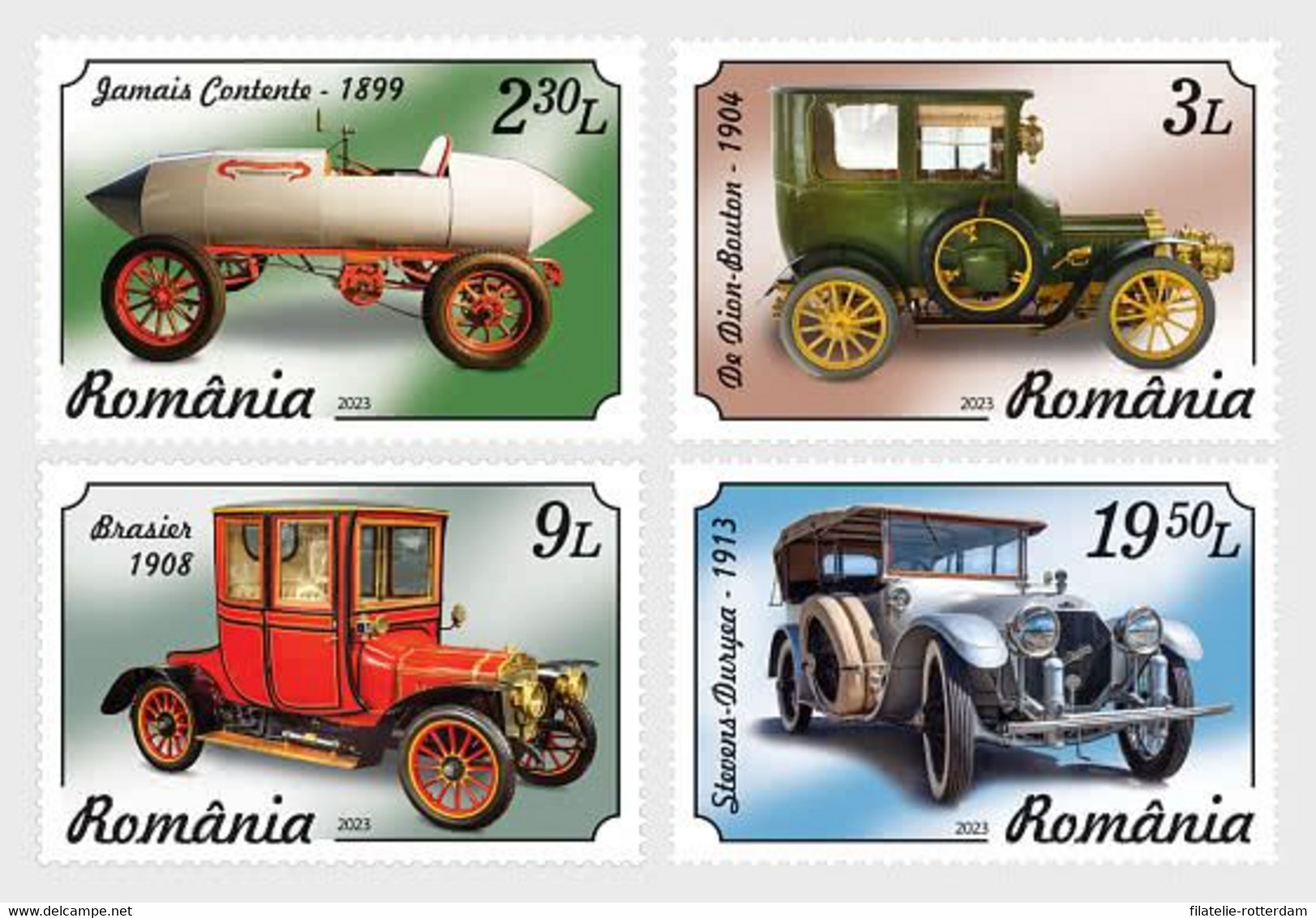 Roemenië / Romania - Postfris / MNH - Complete Set Oldtimers 2023 - Ongebruikt