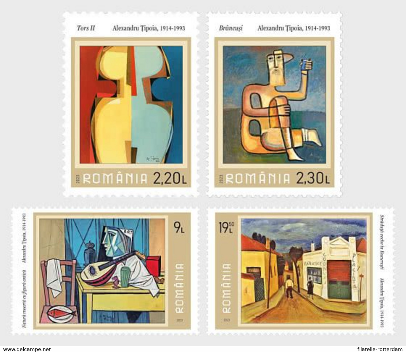 Roemenië / Romania - Postfris / MNH - Complete Set Artists House 2023 - Unused Stamps