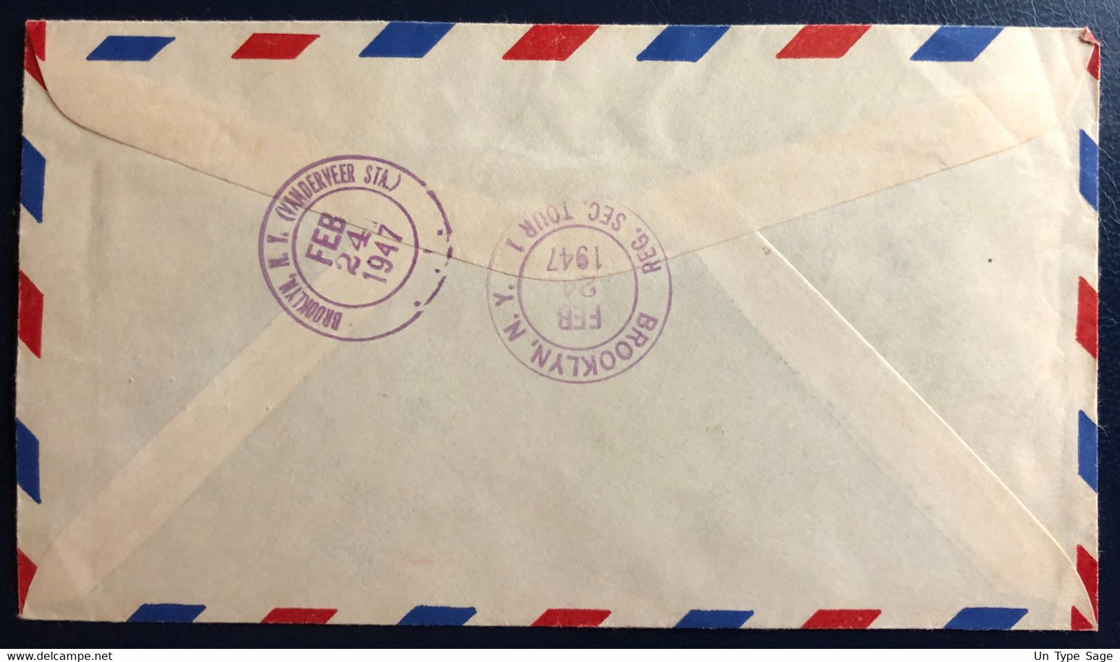 Côte Française Des Somalis, Divers Sur Enveloppe De Djibouti 8.1.1947 Pour Les U.S.A. - (B4519) - Covers & Documents