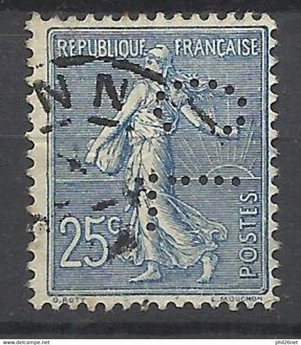 France  N° 132  Perforé  CL        Oblitéré  B/TB    Voir Scans    Soldes ! ! ! - Used Stamps