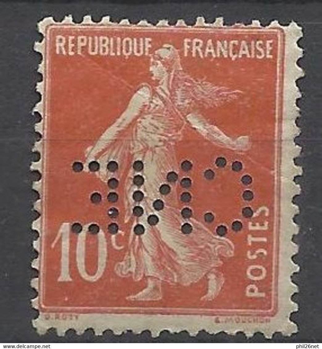 France  N° 135  Perforé CNE   Neuf ( * ) B/TB    Voir Scans    Soldes ! ! ! - Unused Stamps