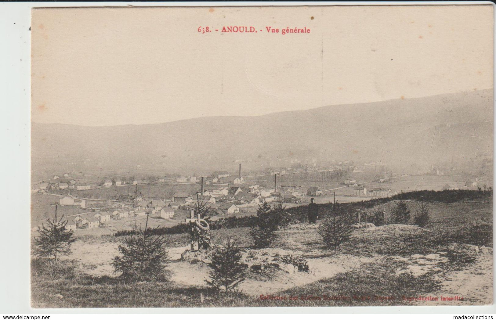 Anould (88 - Vosges)  Vue Générale - Anould