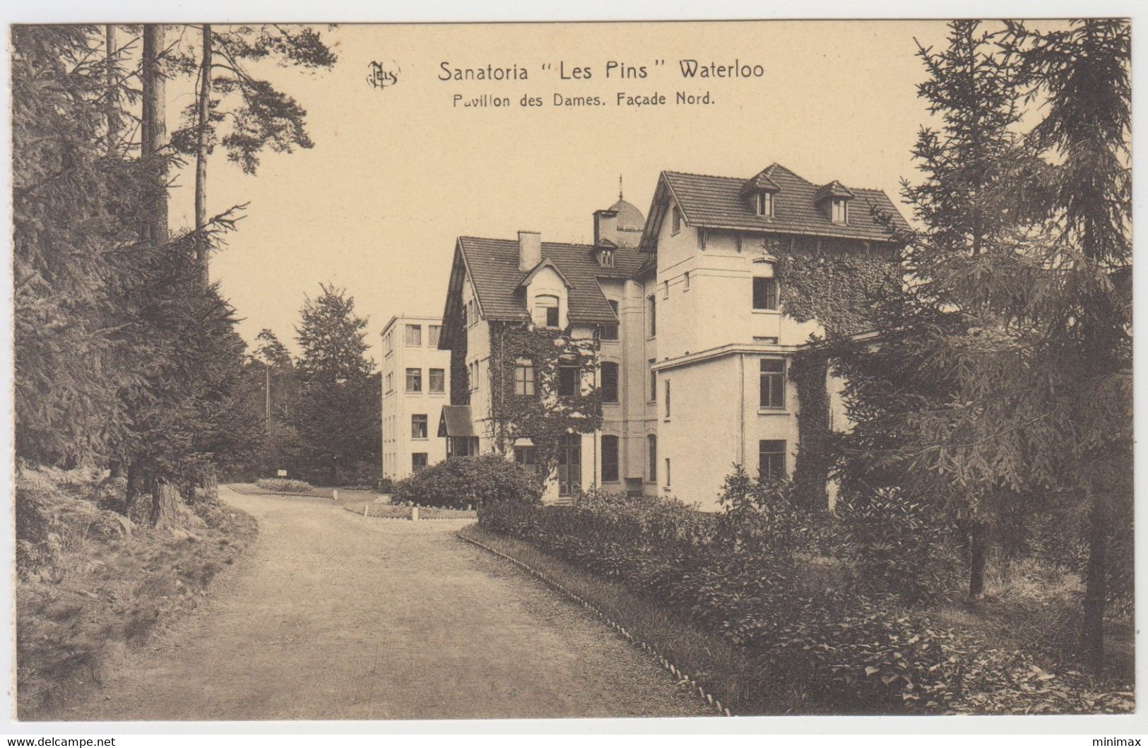 Sanatoria " Les Pins " Waterloo- Pavillon Des Dames - Façade Nord - Waterloo