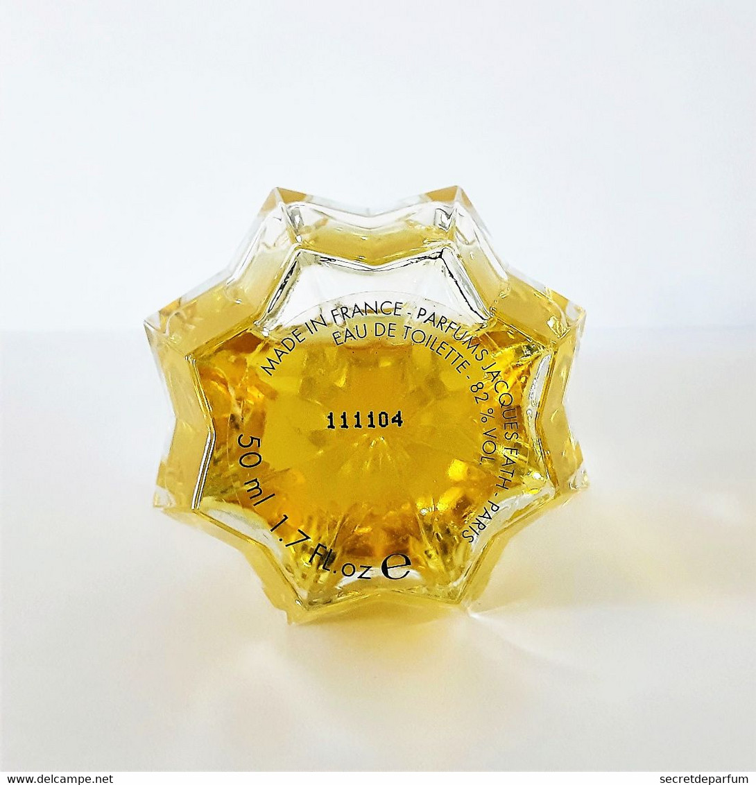 FLACON De PARFUM  FATH De FATH  50 Ml   BOUCHON VERRE - Non Classés