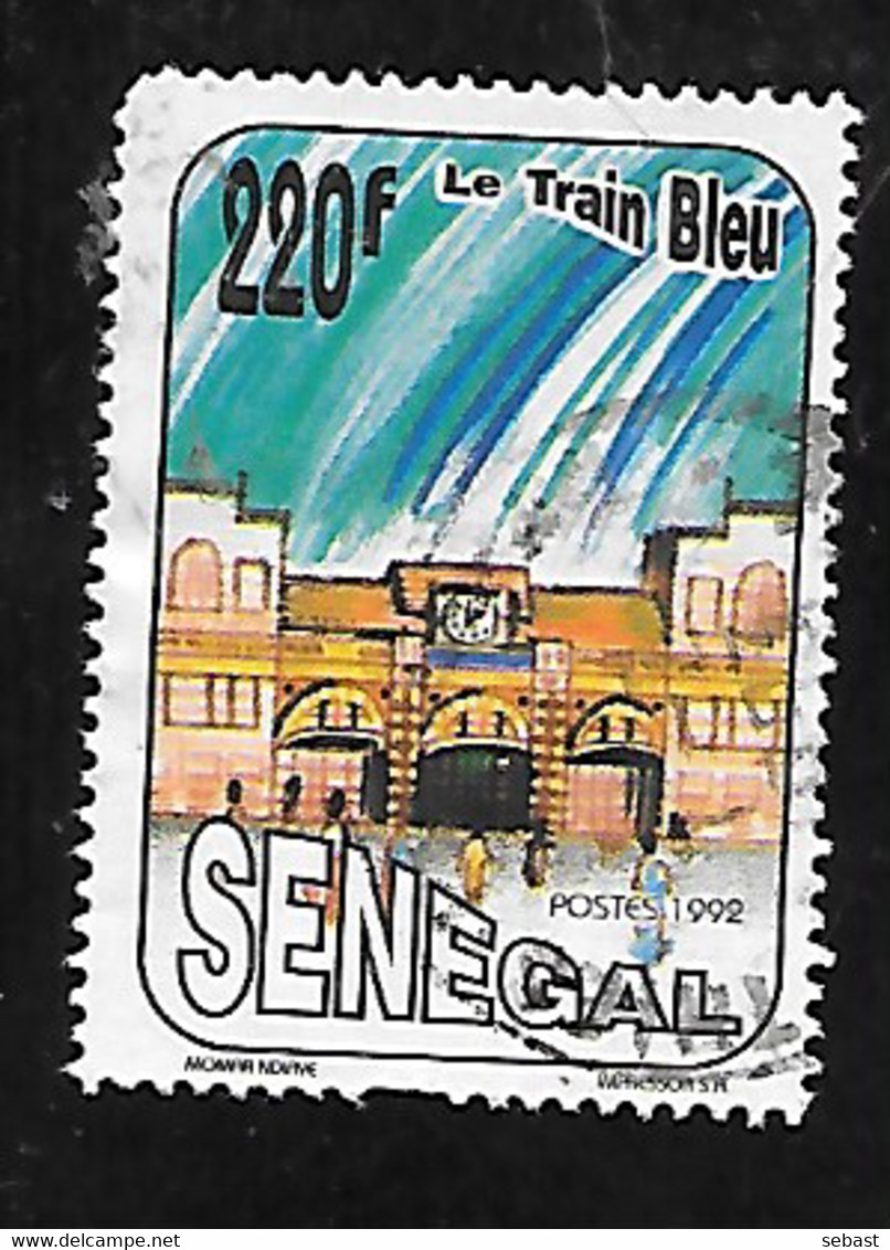 TIMBRE OBLITERE DU SENEGAL DE 1992 N° MICHEL 1218 - Sénégal (1960-...)