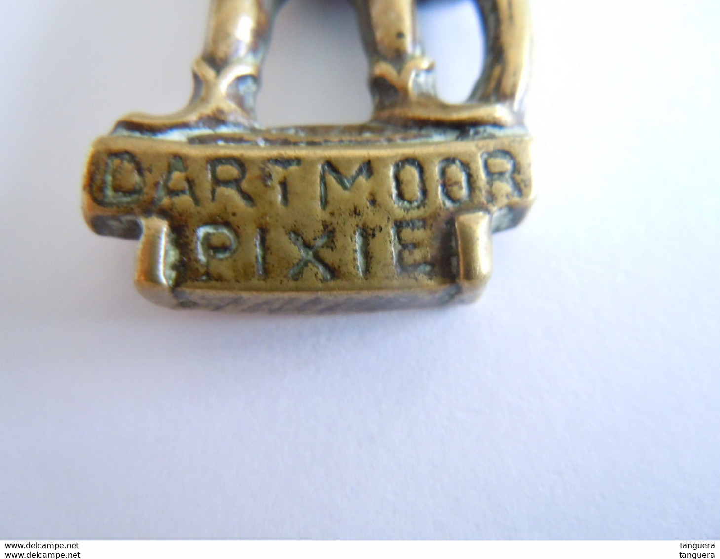 Vintage Dartmoor Pixie Hanger Pendentif Koper Cuivre Bras 4,5 X 2 Cm - Altri & Non Classificati