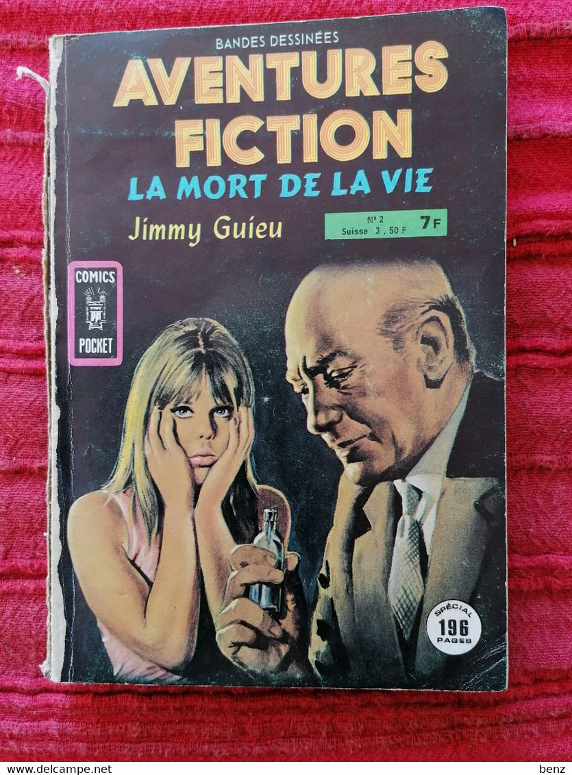 AVENTURES FICTION N°2 EDITIONS ARTIMA 1981  ETAT MOYEN LA MORT DE LA VIE JIMMY GUIEU - Aventuur Fictie