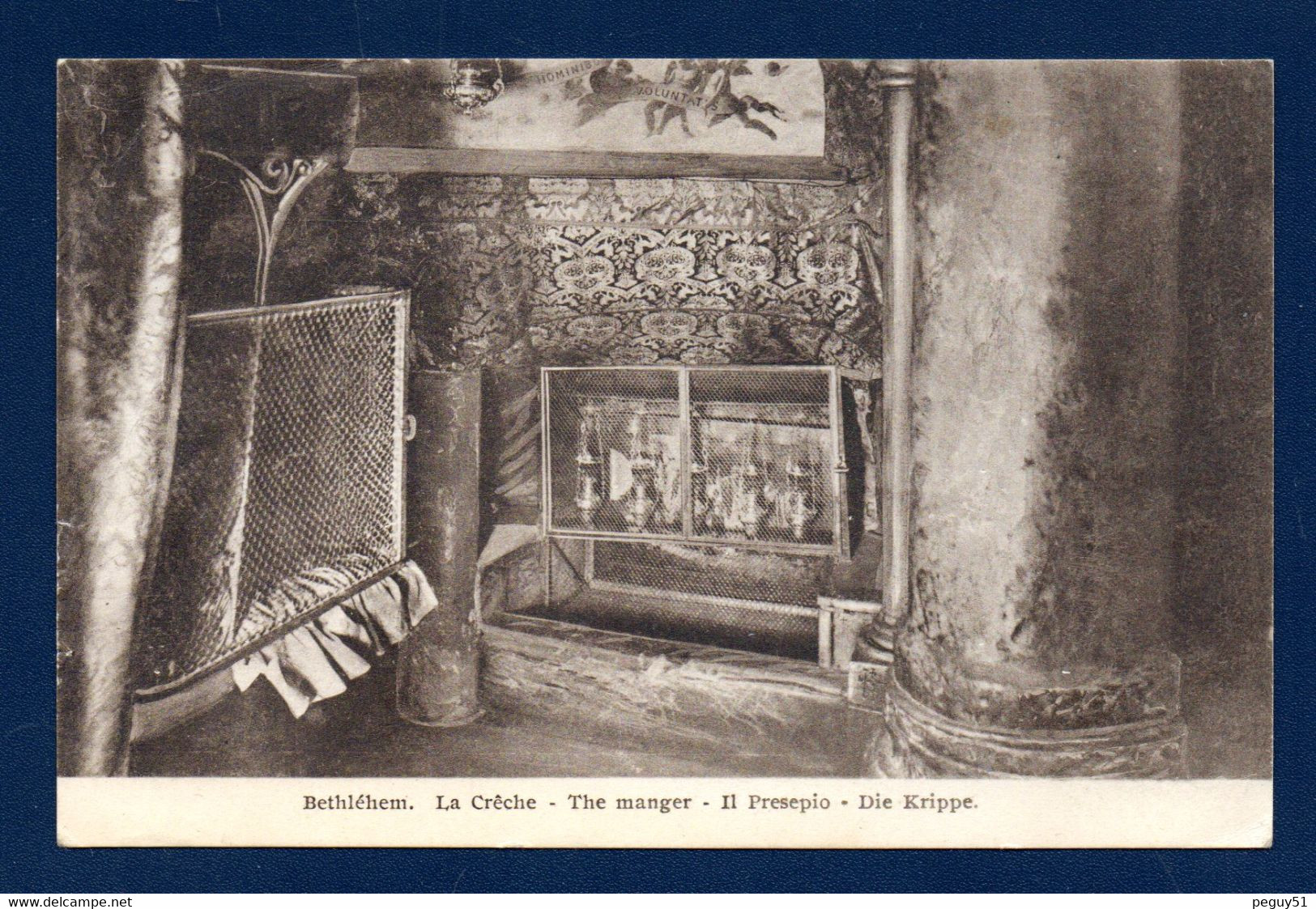 Palestine. Bethléem. La Crèche ( La Crypte De L' église De La Nativité. 1937 - Palestine