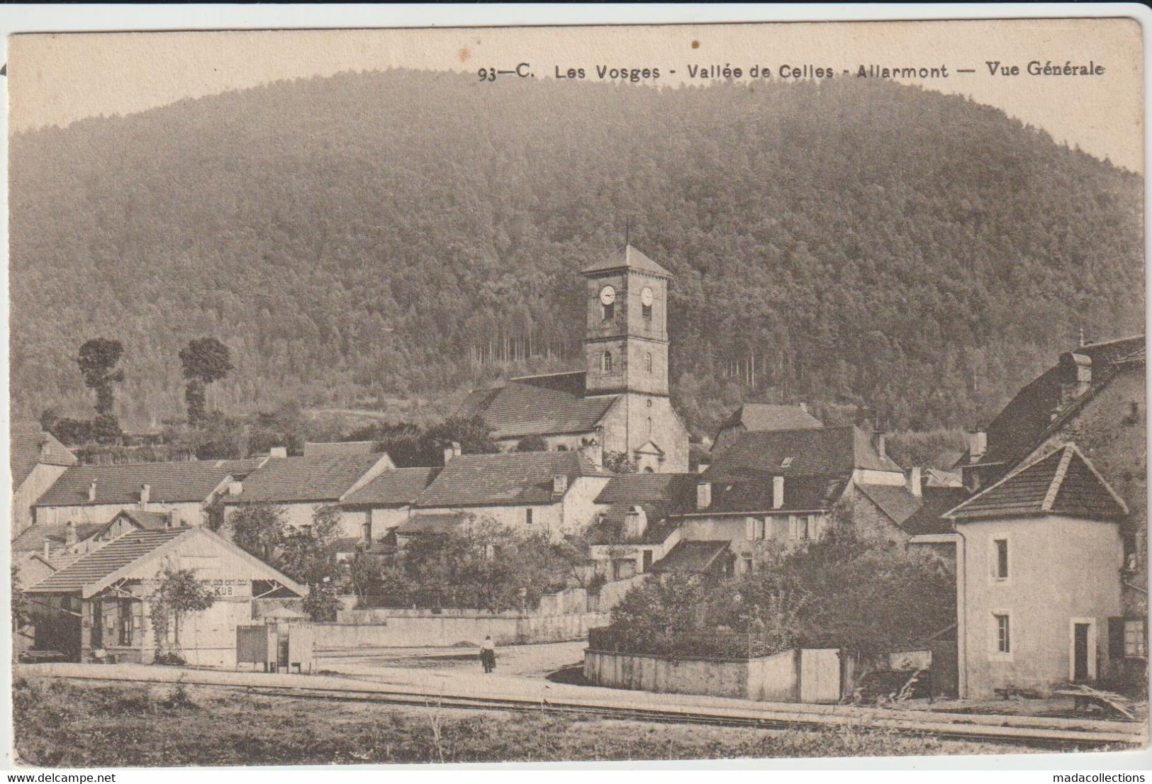 Allarmont (88 - Vosges) Vue Générale - Coussey