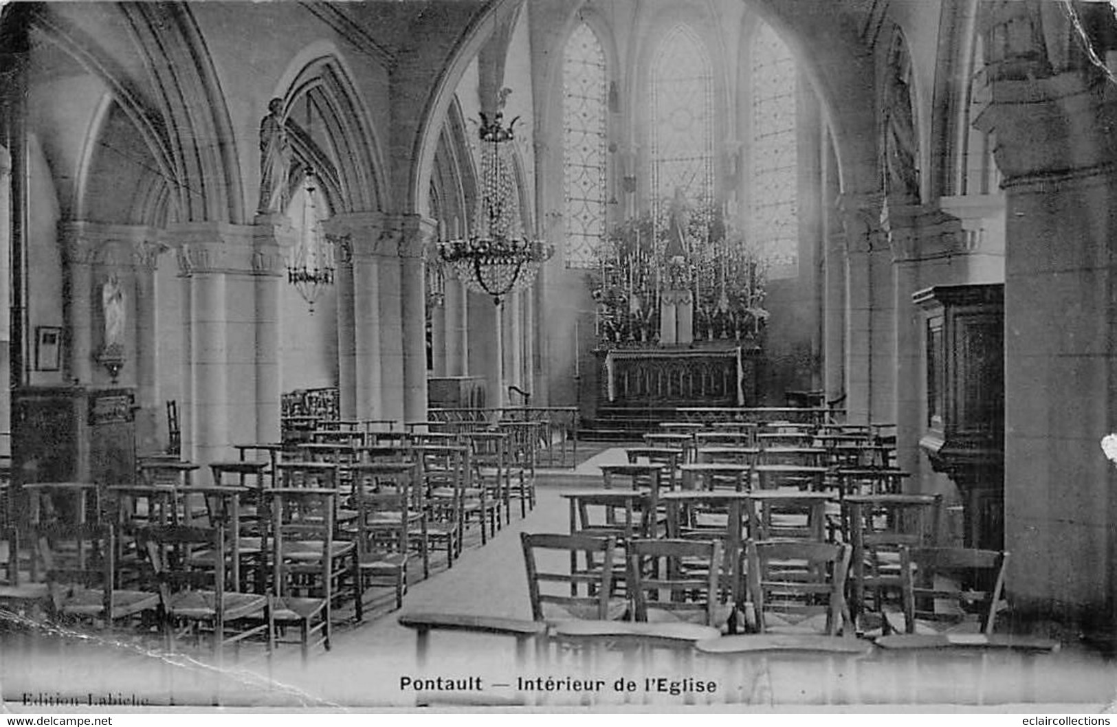 Pontault           77        Intérieur De L' église       (voir Scan) - Pontault Combault