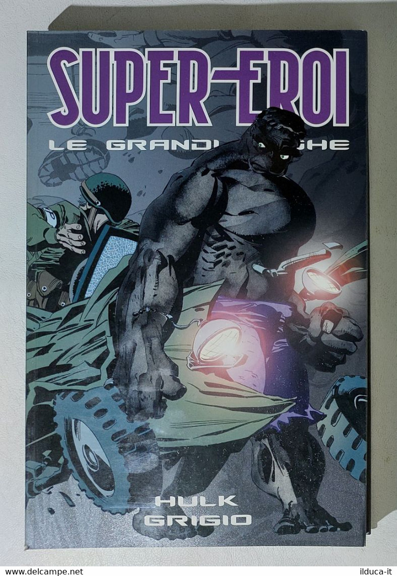 I111528 Supereroi Le Grandi Saghe N. 37 - Hulk Grigio - Super Eroi