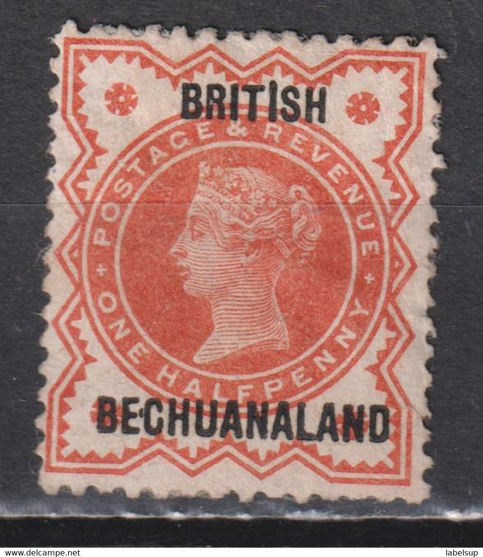 Timbre Neuf* Du Bechuanaland De 1887 N° 10 MH - 1885-1895 Crown Colony