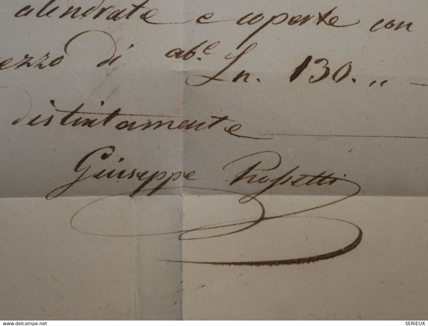 C DUCHé PARMA  ITALIA   BELLE LETTRE SIGNEE  RARE 1855 PARMA  + LE 15C ++AFFRANC. PLAISANT+ + - Parme