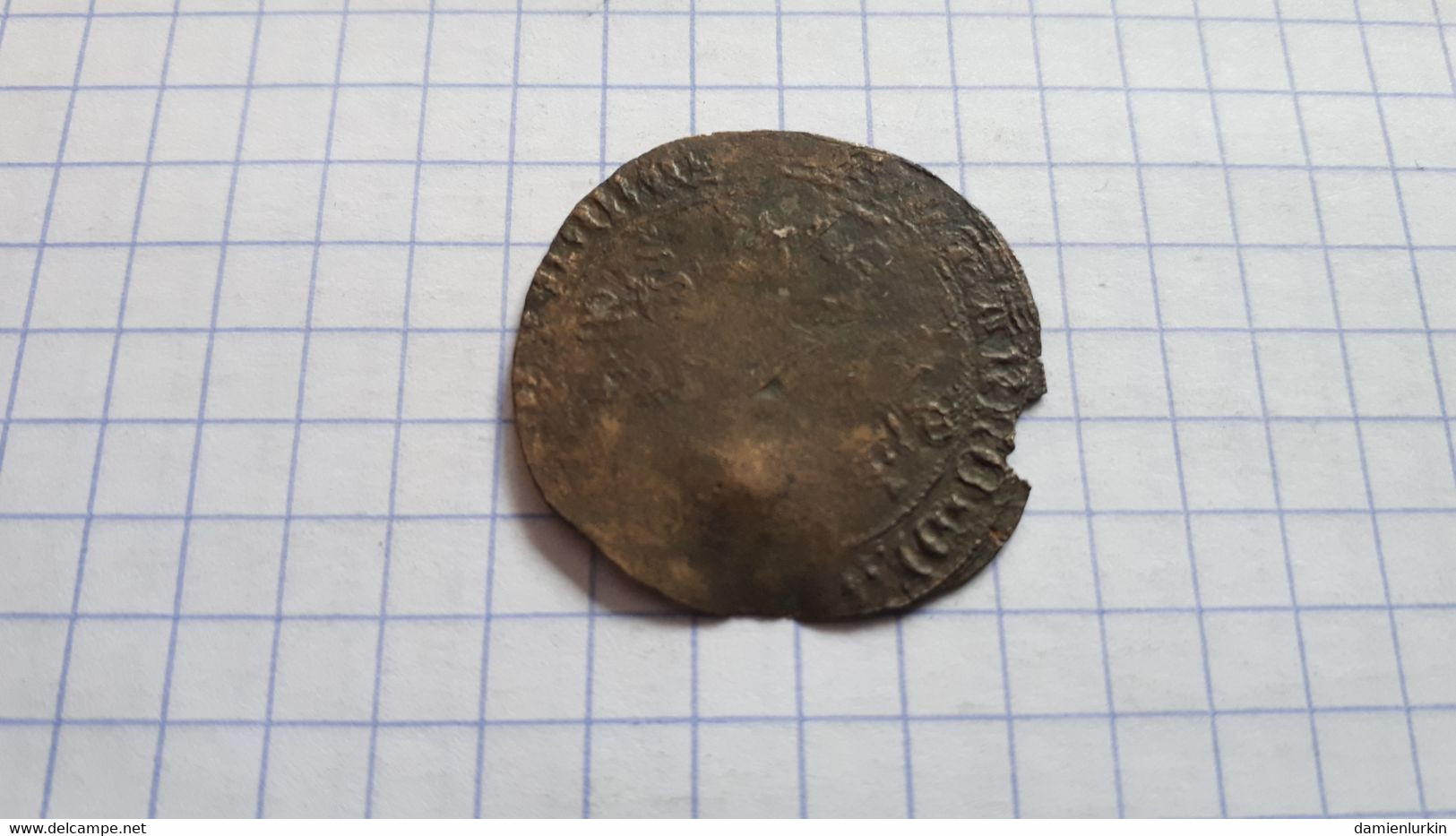 "DUX BURGONDIAE BRABANTIA REX" PHILIP III ? RIDER ? CAVALIER ? A IDENTIFIER 28.5MM 2 GR - Monarquía / Nobleza