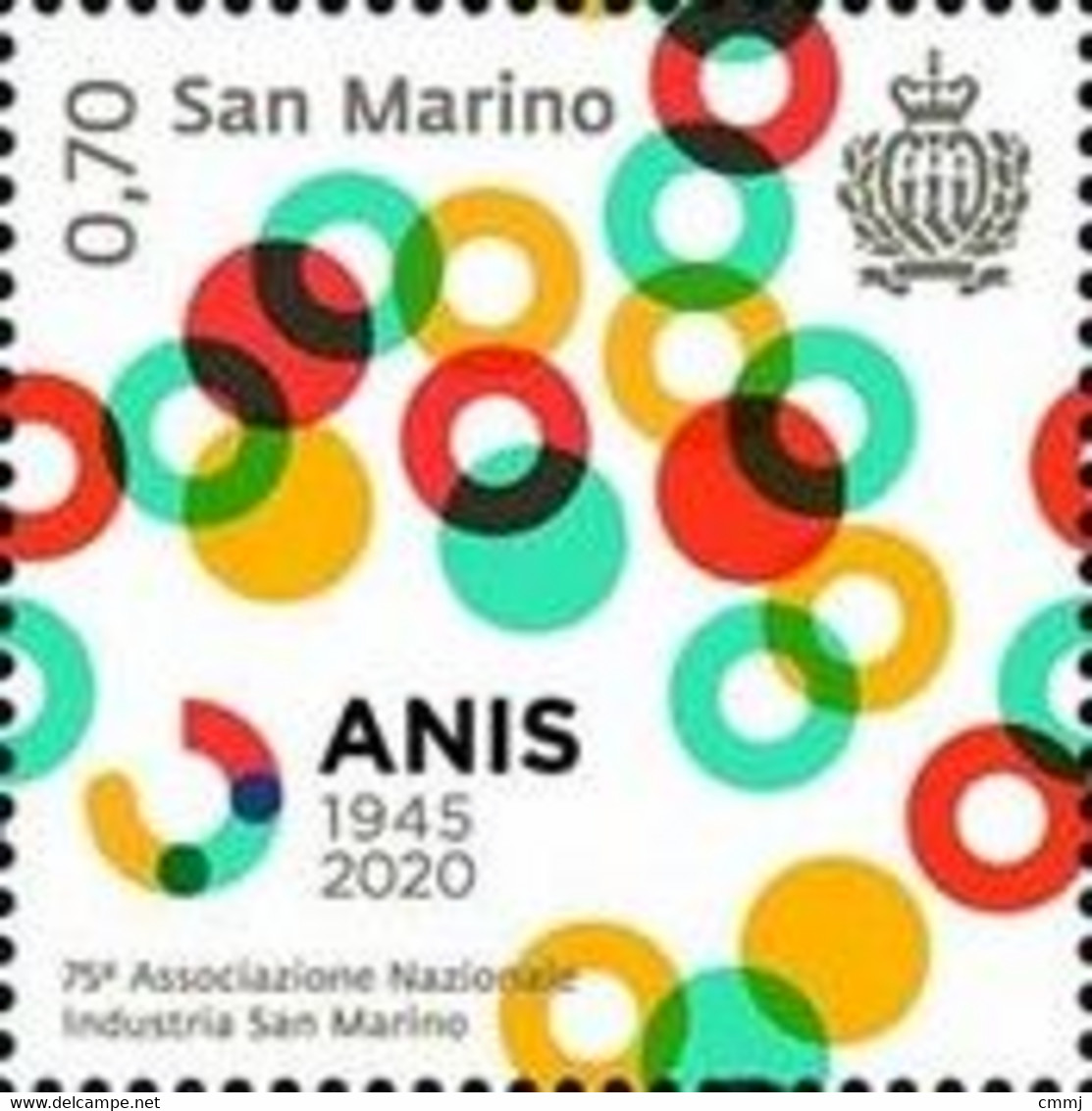 2020 - SAN MARINO - Nazionale Industria Sanmarinese 1v -  NH - ** - Unused Stamps